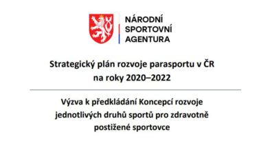 Národní sportovní agentura vyhlásila výzvu …